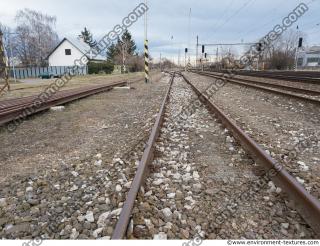 Photo Textures of Background Railway